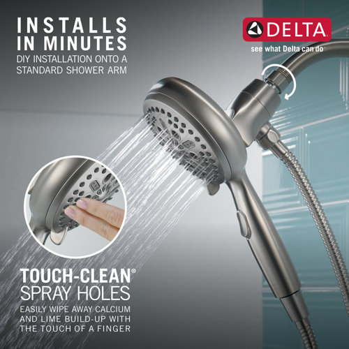 Delta Suredock Full Handheld Shower Head with